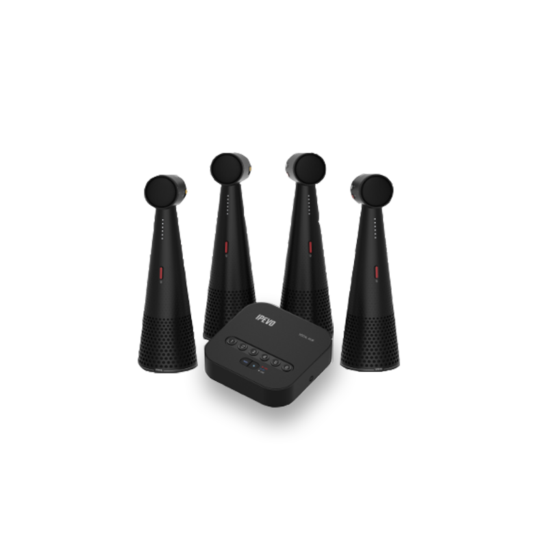 IPEVO VOCAL HUB+VOCAL*4 無(wú)線(xiàn)全向麥克風(fēng)會(huì)議系統(tǒng)